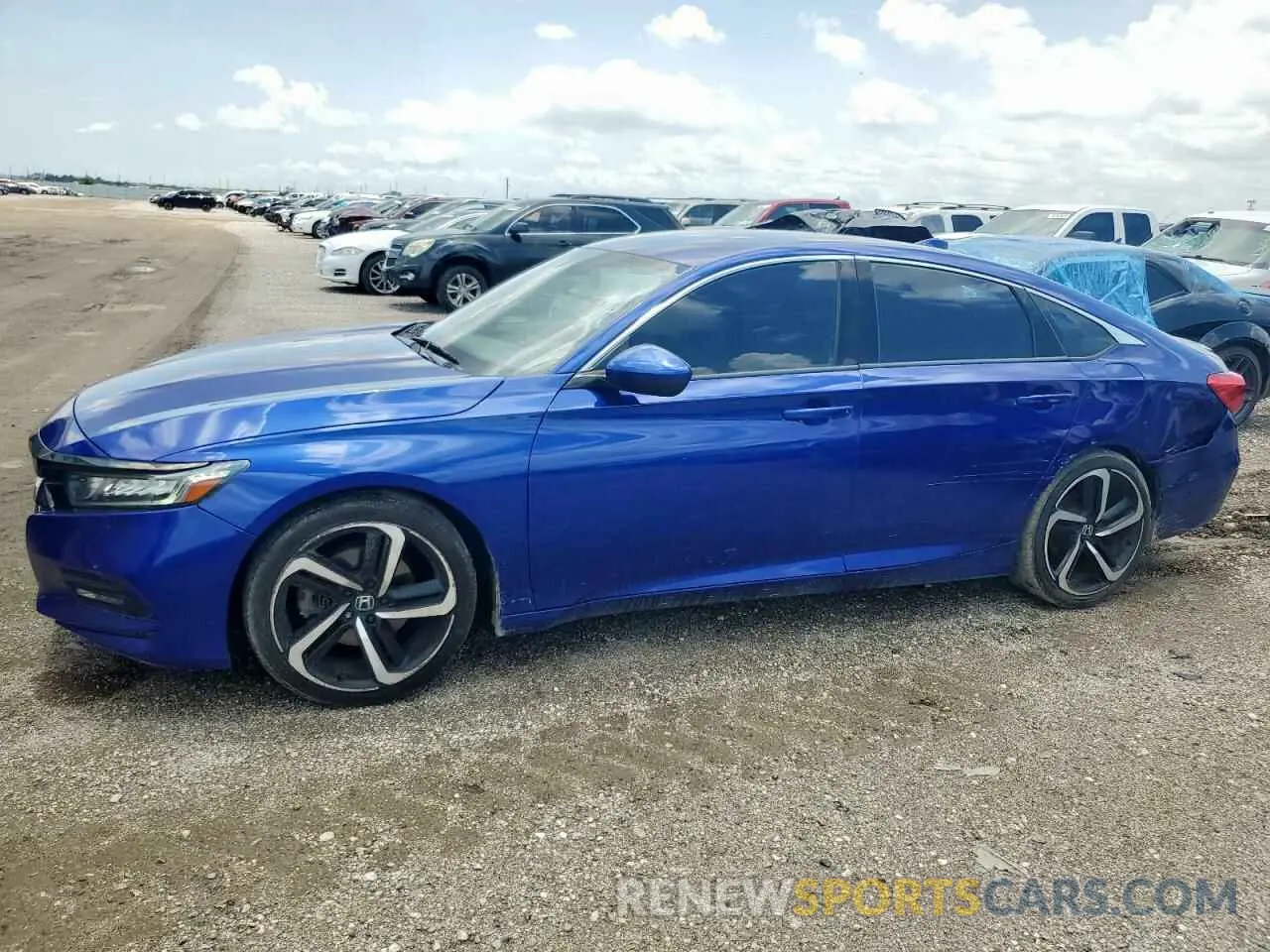 1 Photograph of a damaged car 1HGCV1F35LA057347 HONDA ACCORD 2020