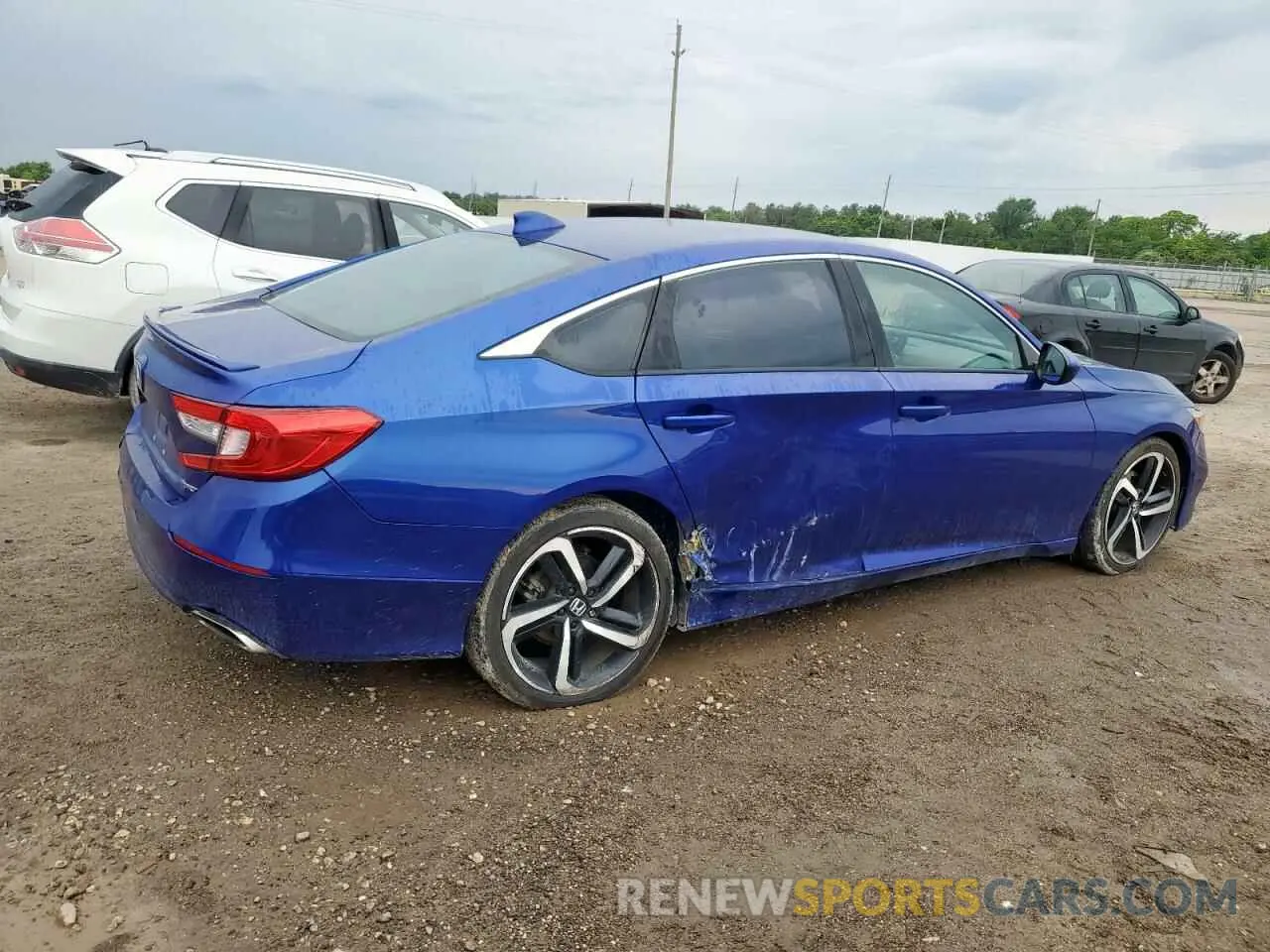 3 Photograph of a damaged car 1HGCV1F35LA057347 HONDA ACCORD 2020