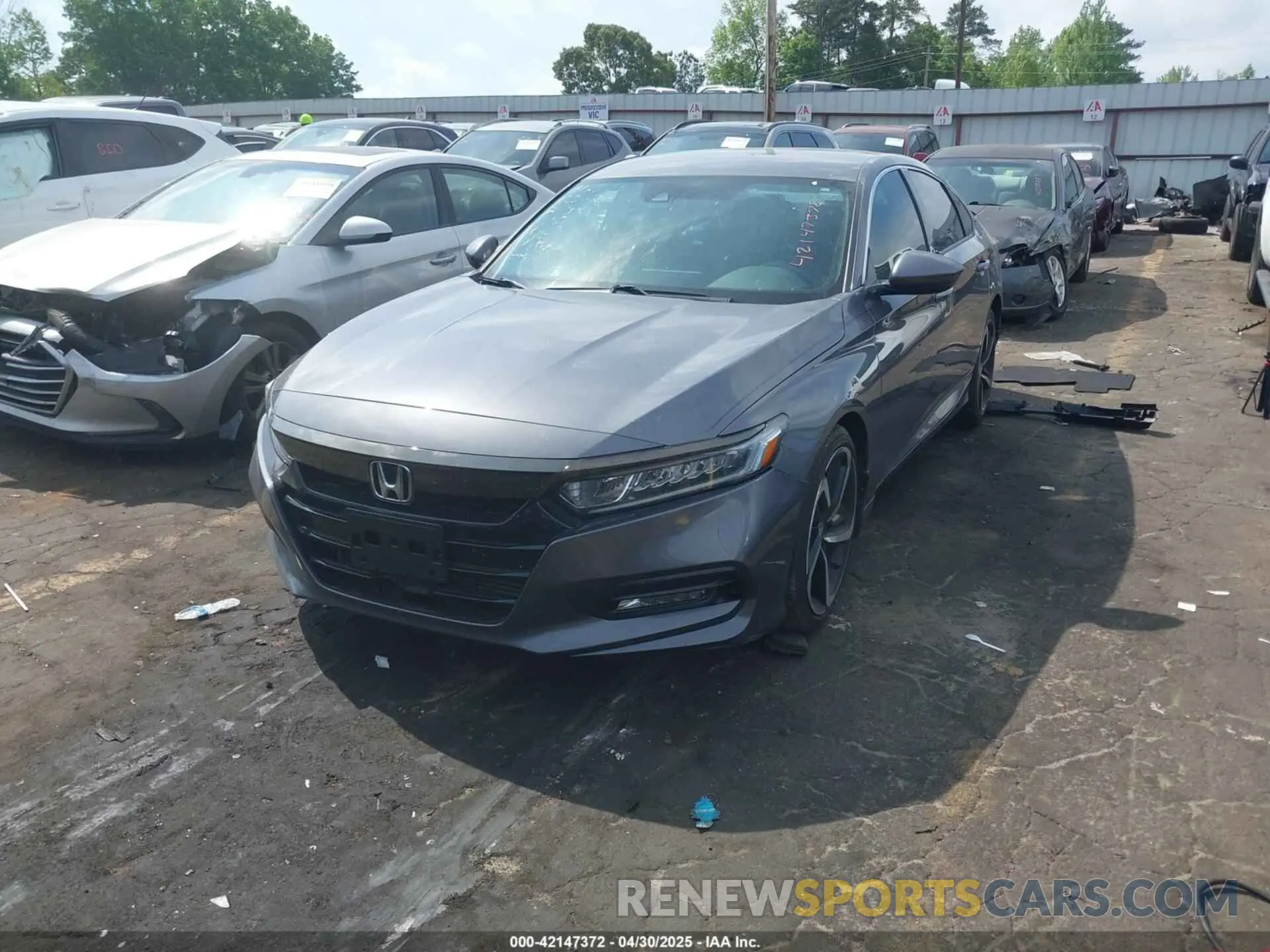 2 Photograph of a damaged car 1HGCV1F35LA072088 HONDA ACCORD 2020