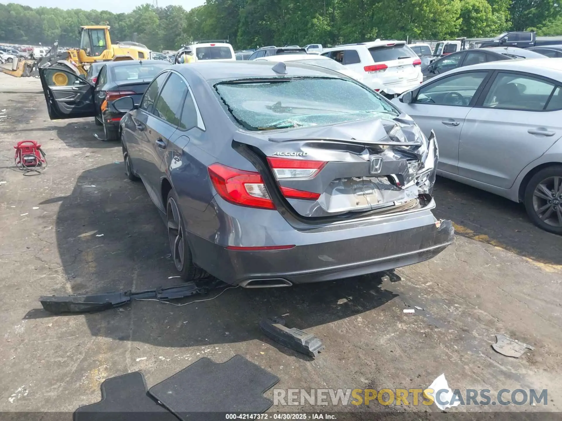 3 Photograph of a damaged car 1HGCV1F35LA072088 HONDA ACCORD 2020