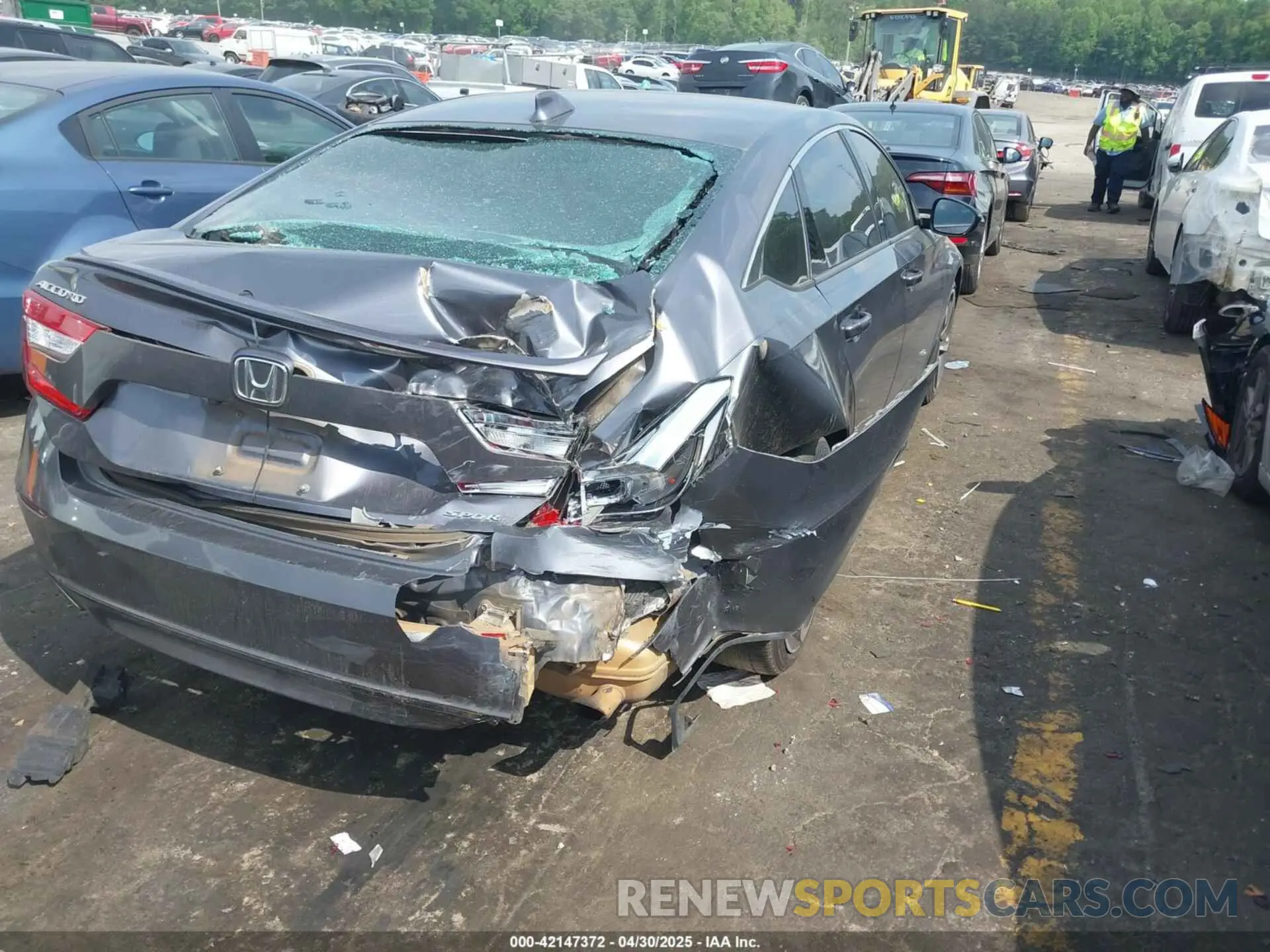 4 Photograph of a damaged car 1HGCV1F35LA072088 HONDA ACCORD 2020