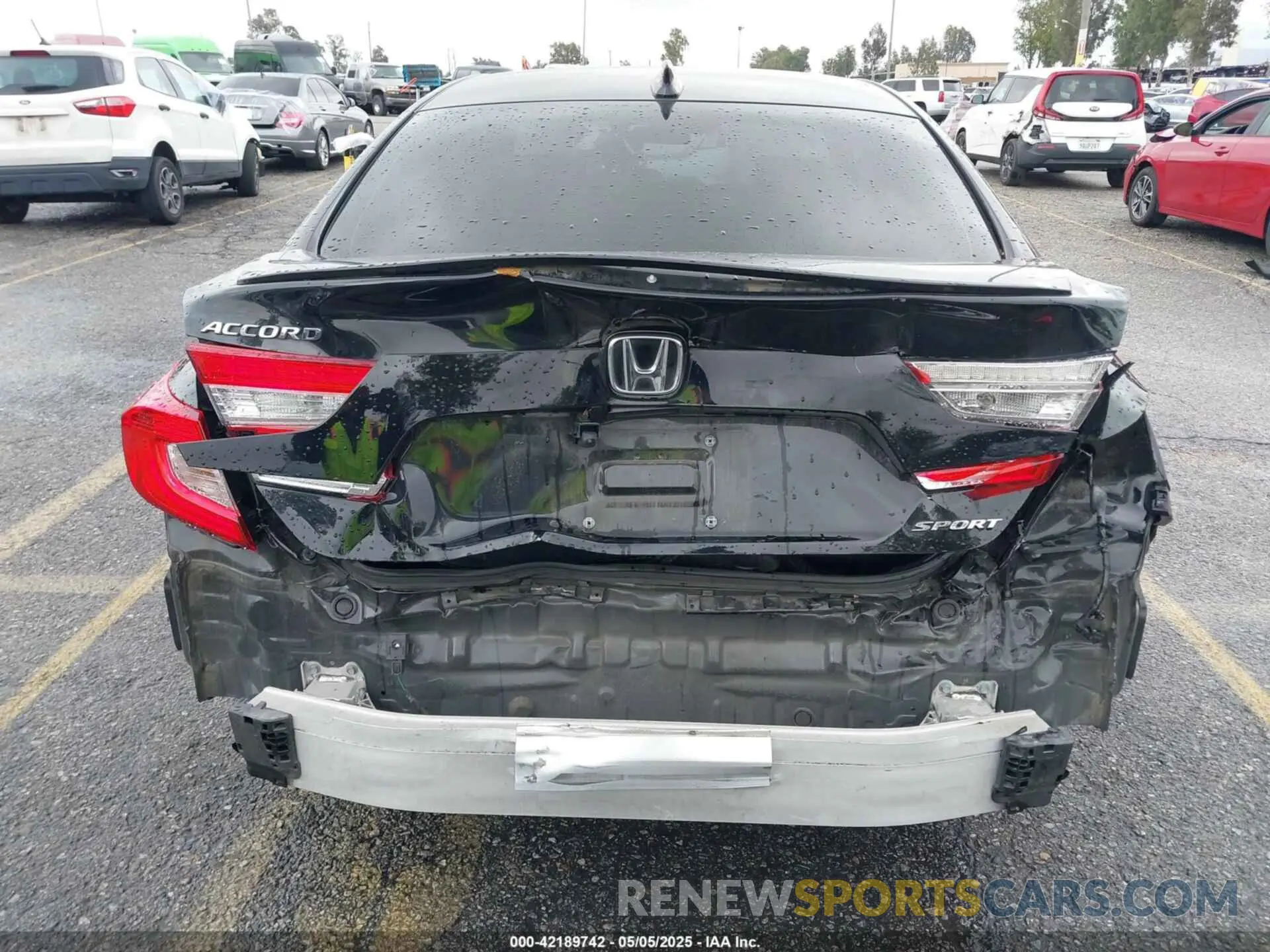 6 Photograph of a damaged car 1HGCV1F35LA103274 HONDA ACCORD 2020