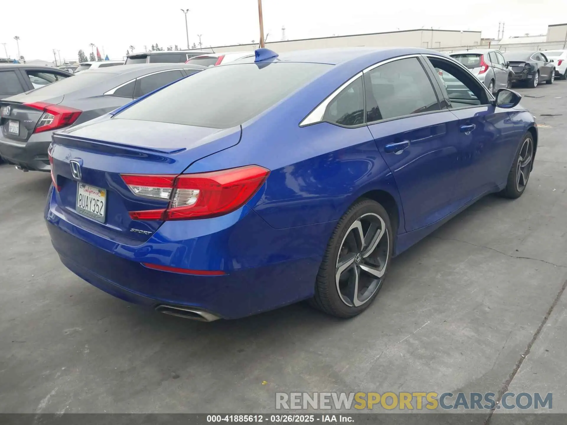 4 Фотография поврежденного автомобиля 1HGCV1F35LA123752 HONDA ACCORD 2020