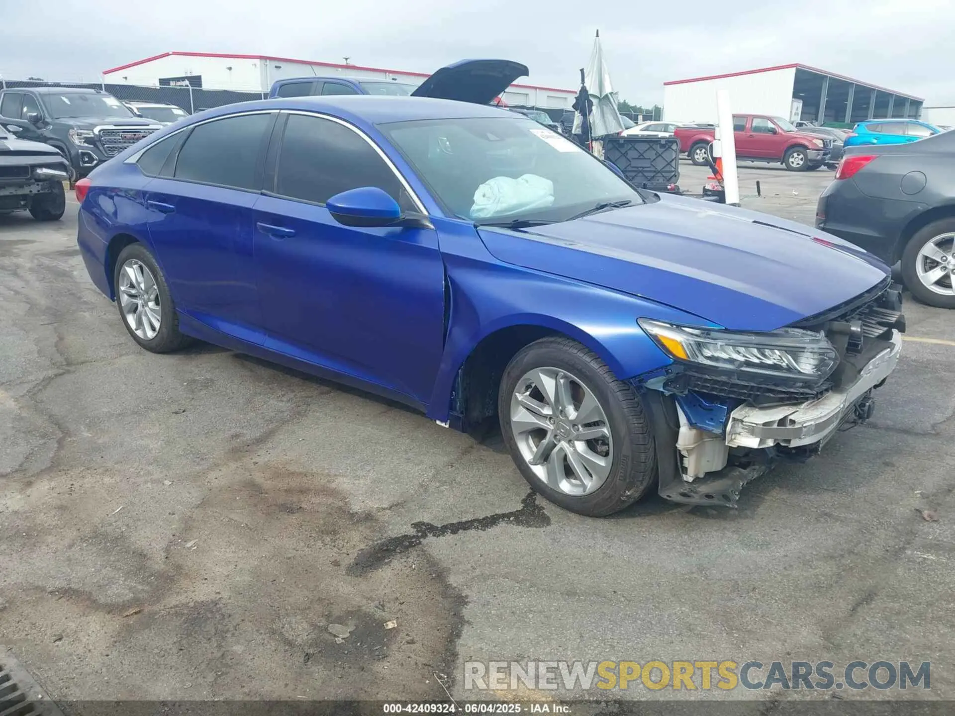 1 Photograph of a damaged car 1HGCV1F35LA125839 HONDA ACCORD 2020