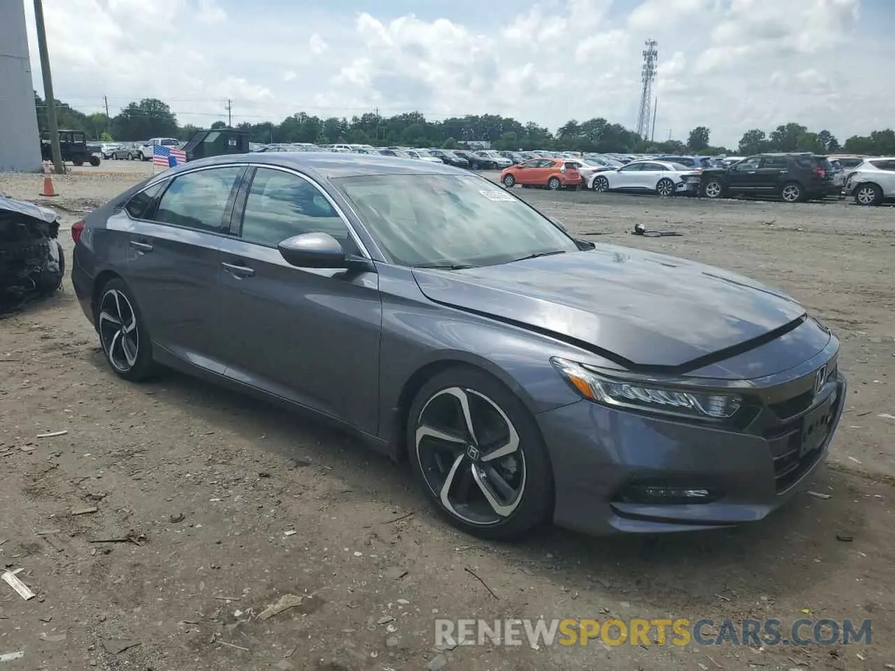4 Photograph of a damaged car 1HGCV1F35LA157044 HONDA ACCORD 2020