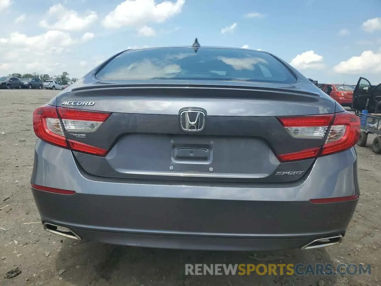 6 Photograph of a damaged car 1HGCV1F35LA157044 HONDA ACCORD 2020