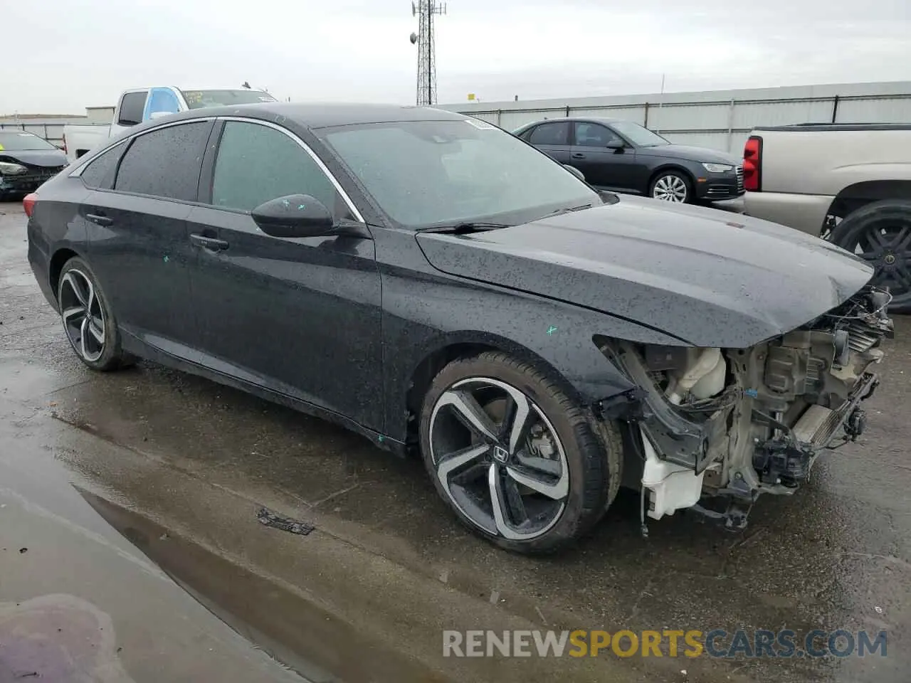 4 Photograph of a damaged car 1HGCV1F36LA021568 HONDA ACCORD 2020