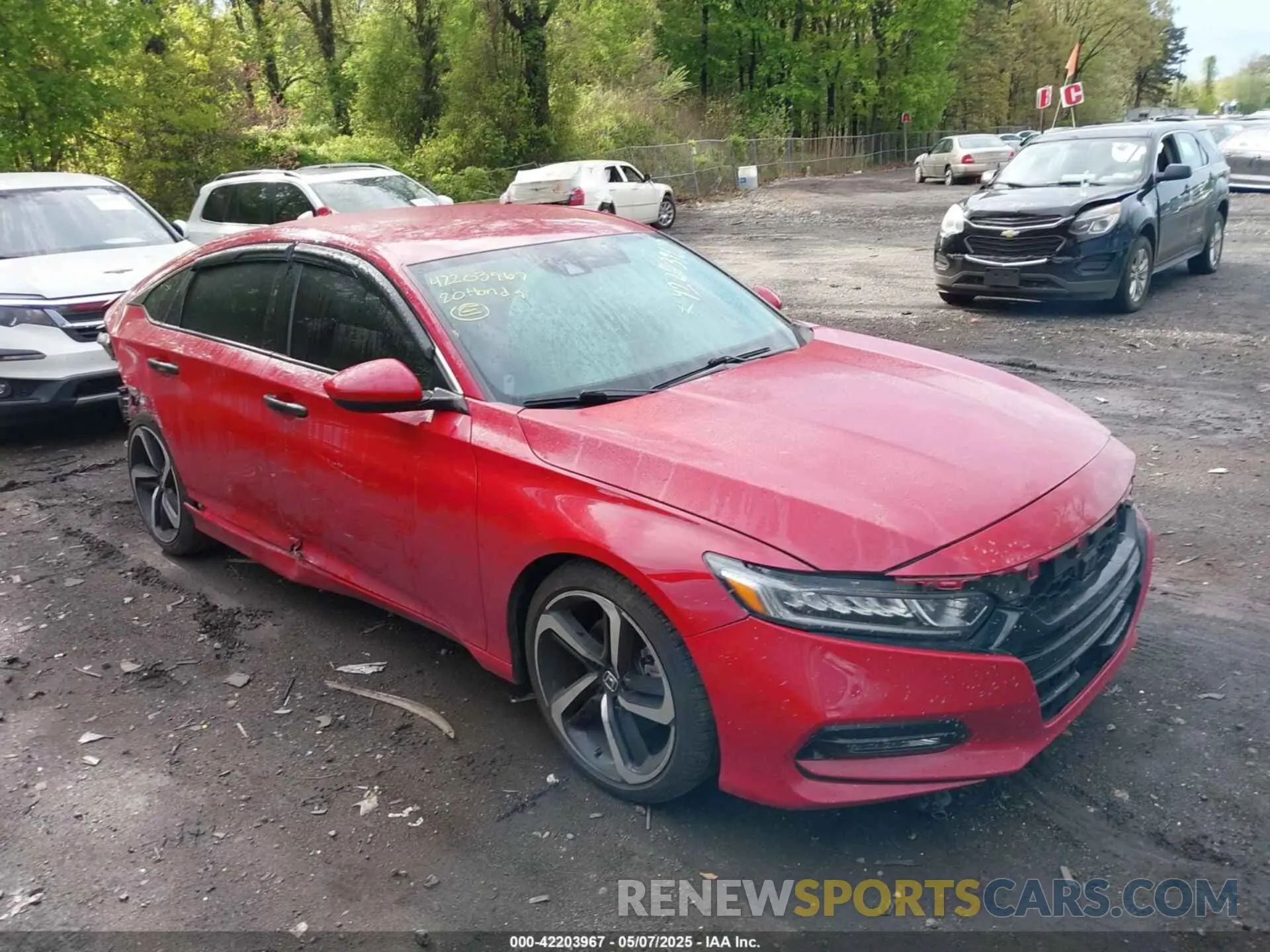 13 Photograph of a damaged car 1HGCV1F36LA065019 HONDA ACCORD 2020