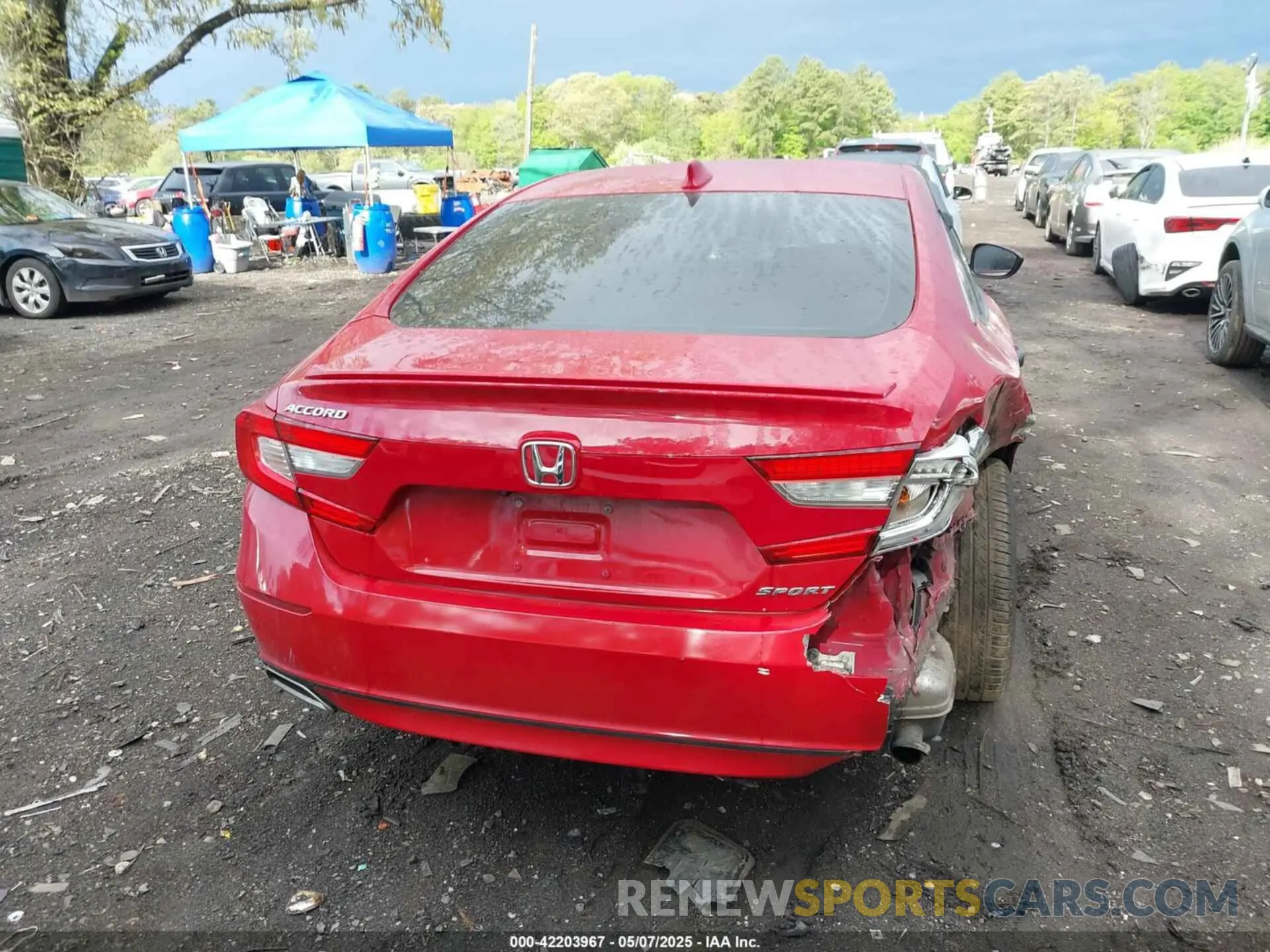 16 Photograph of a damaged car 1HGCV1F36LA065019 HONDA ACCORD 2020