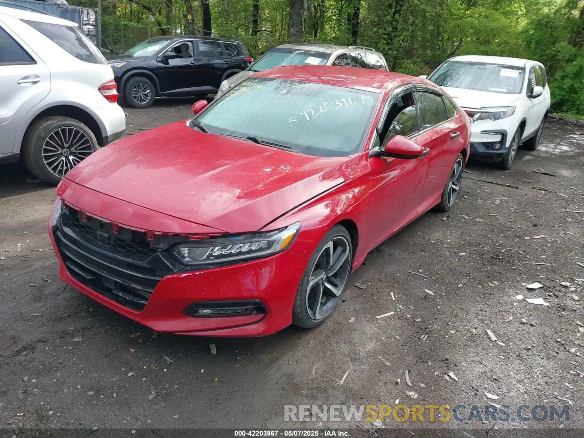 2 Photograph of a damaged car 1HGCV1F36LA065019 HONDA ACCORD 2020