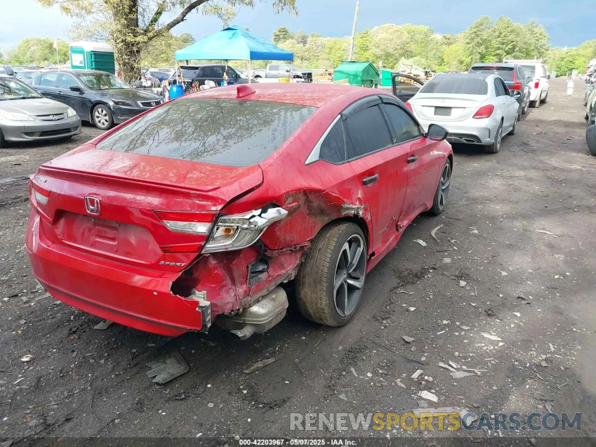 4 Photograph of a damaged car 1HGCV1F36LA065019 HONDA ACCORD 2020