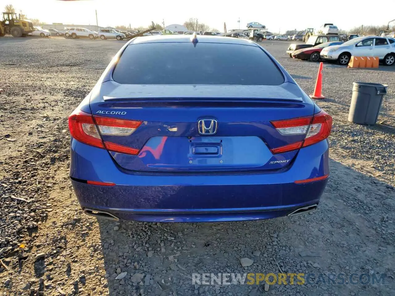 6 Photograph of a damaged car 1HGCV1F36LA087909 HONDA ACCORD 2020