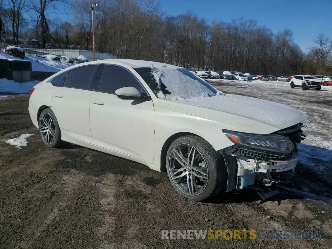 4 Photograph of a damaged car 1HGCV1F36LA121167 HONDA ACCORD 2020