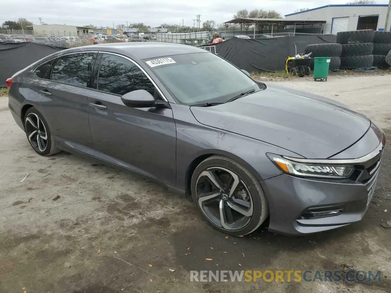 4 Photograph of a damaged car 1HGCV1F36LA134503 HONDA ACCORD 2020