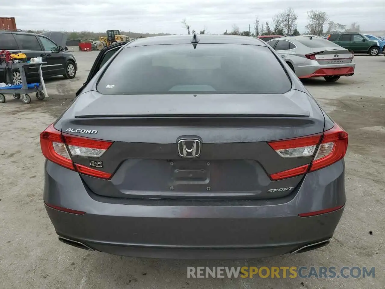 6 Photograph of a damaged car 1HGCV1F36LA134503 HONDA ACCORD 2020