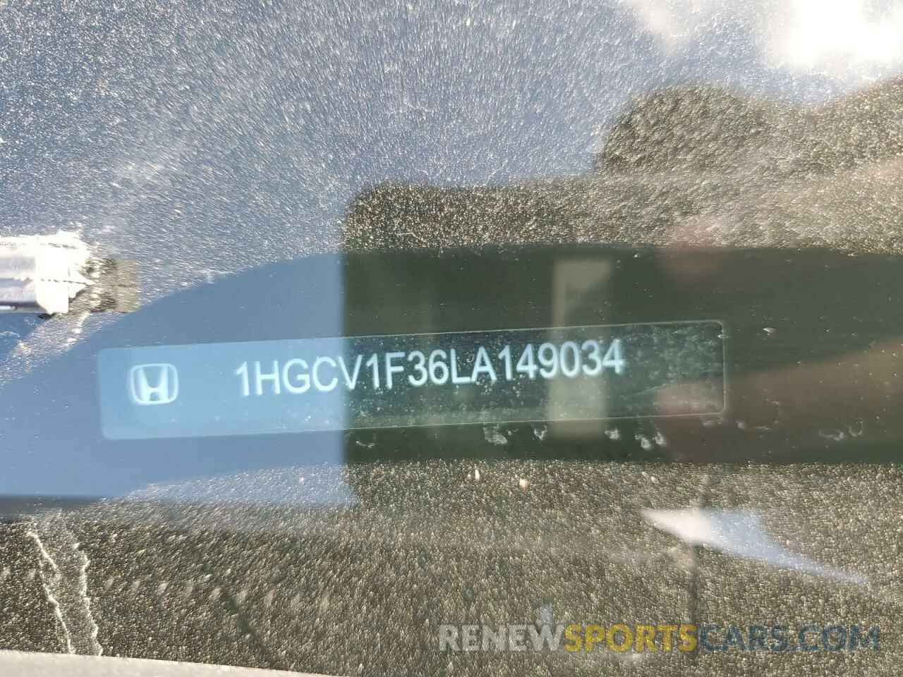 12 Фотография поврежденного автомобиля 1HGCV1F36LA149034 HONDA ACCORD 2020