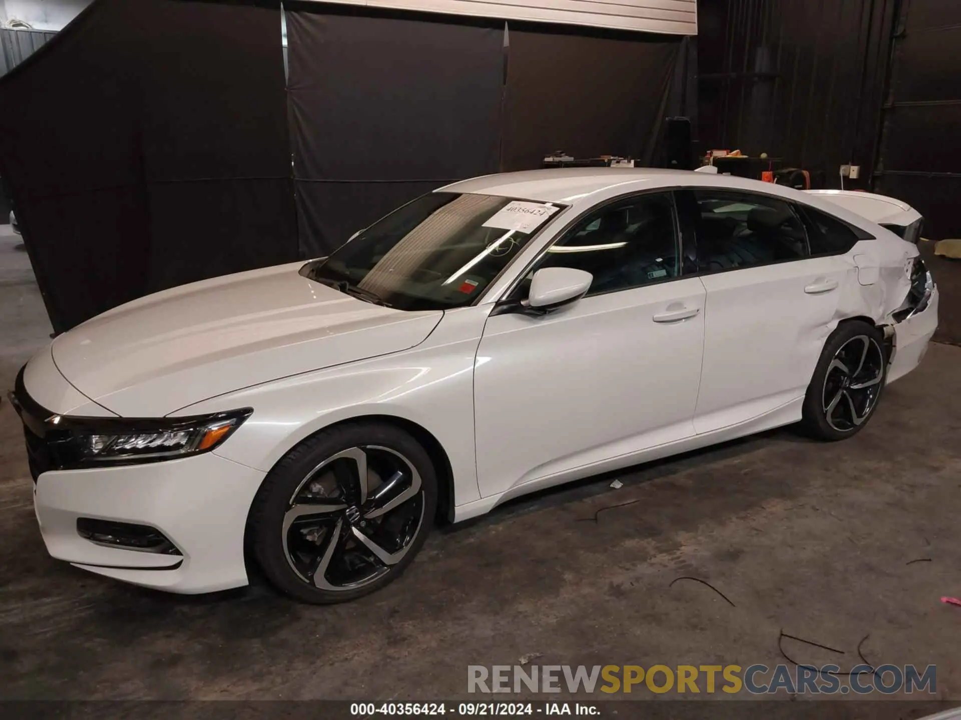 2 Photograph of a damaged car 1HGCV1F36LA155092 HONDA ACCORD 2020