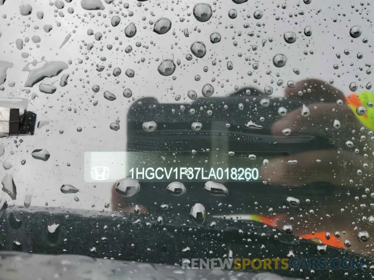 14 Photograph of a damaged car 1HGCV1F37LA018260 HONDA ACCORD 2020