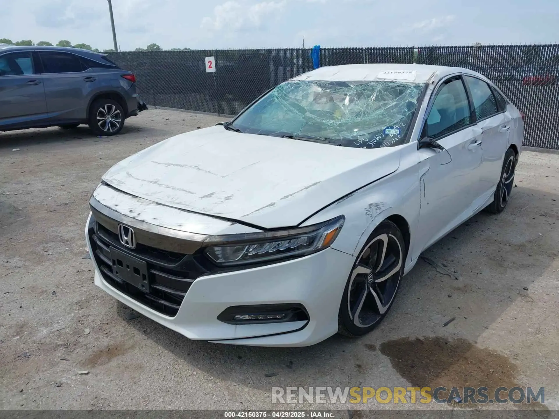 2 Фотография поврежденного автомобиля 1HGCV1F37LA023037 HONDA ACCORD 2020
