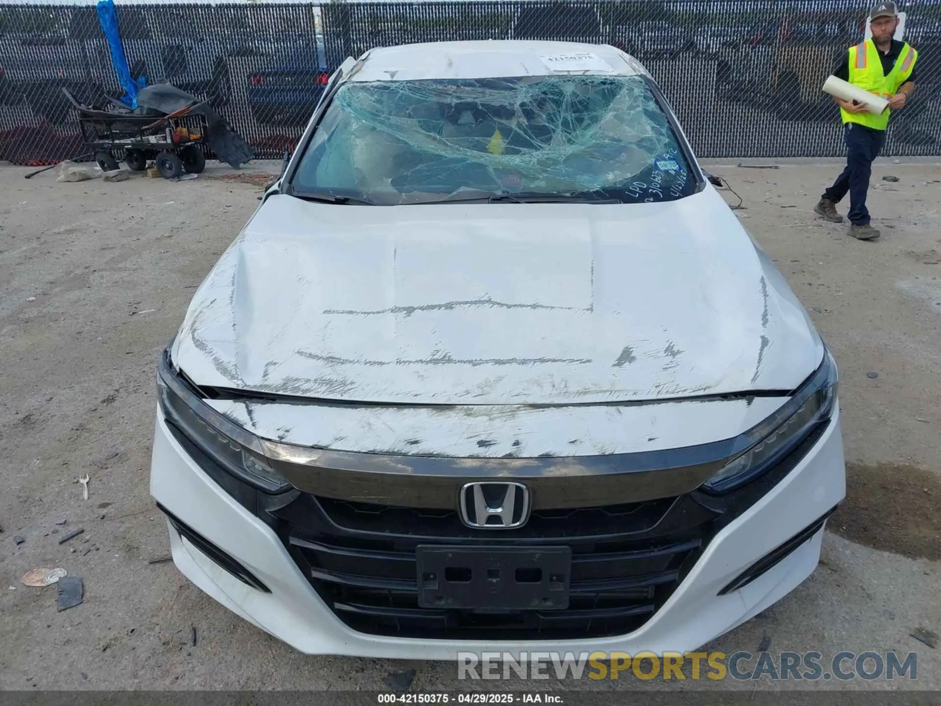 6 Фотография поврежденного автомобиля 1HGCV1F37LA023037 HONDA ACCORD 2020