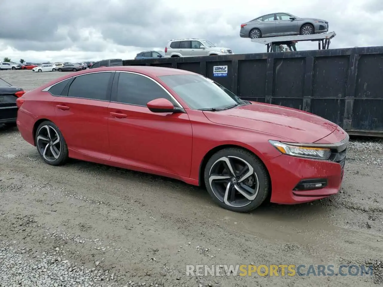 4 Фотография поврежденного автомобиля 1HGCV1F37LA027217 HONDA ACCORD 2020