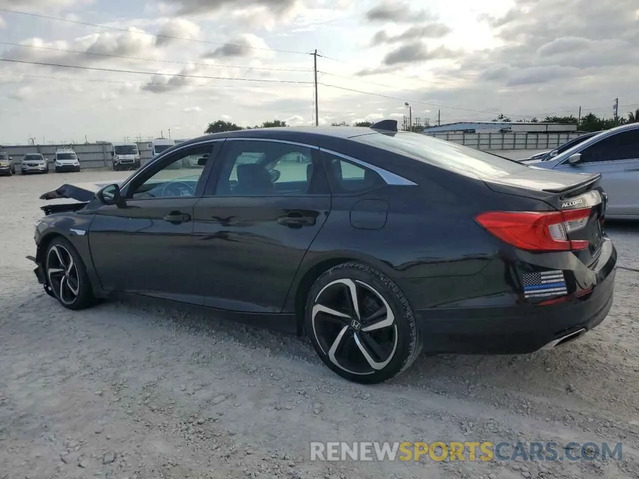 2 Фотография поврежденного автомобиля 1HGCV1F37LA053977 HONDA ACCORD 2020