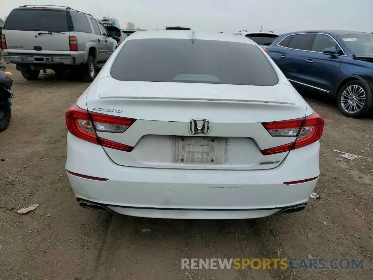 6 Photograph of a damaged car 1HGCV1F37LA056863 HONDA ACCORD 2020