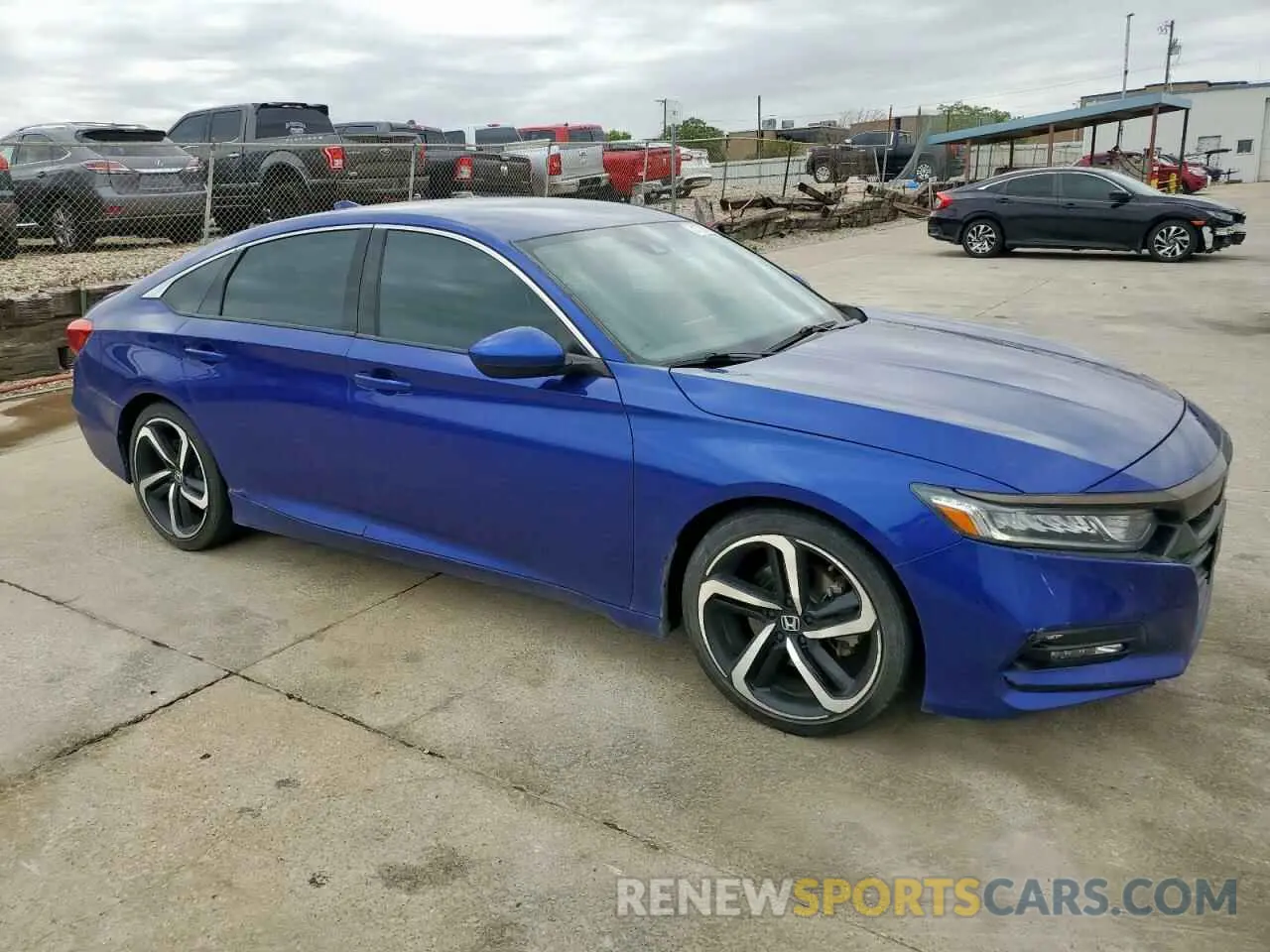 4 Photograph of a damaged car 1HGCV1F37LA069709 HONDA ACCORD 2020