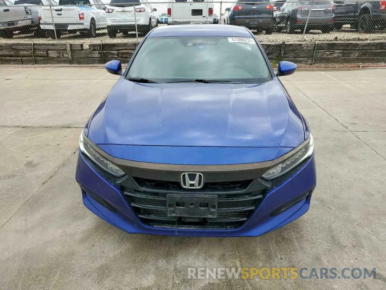 5 Photograph of a damaged car 1HGCV1F37LA069709 HONDA ACCORD 2020