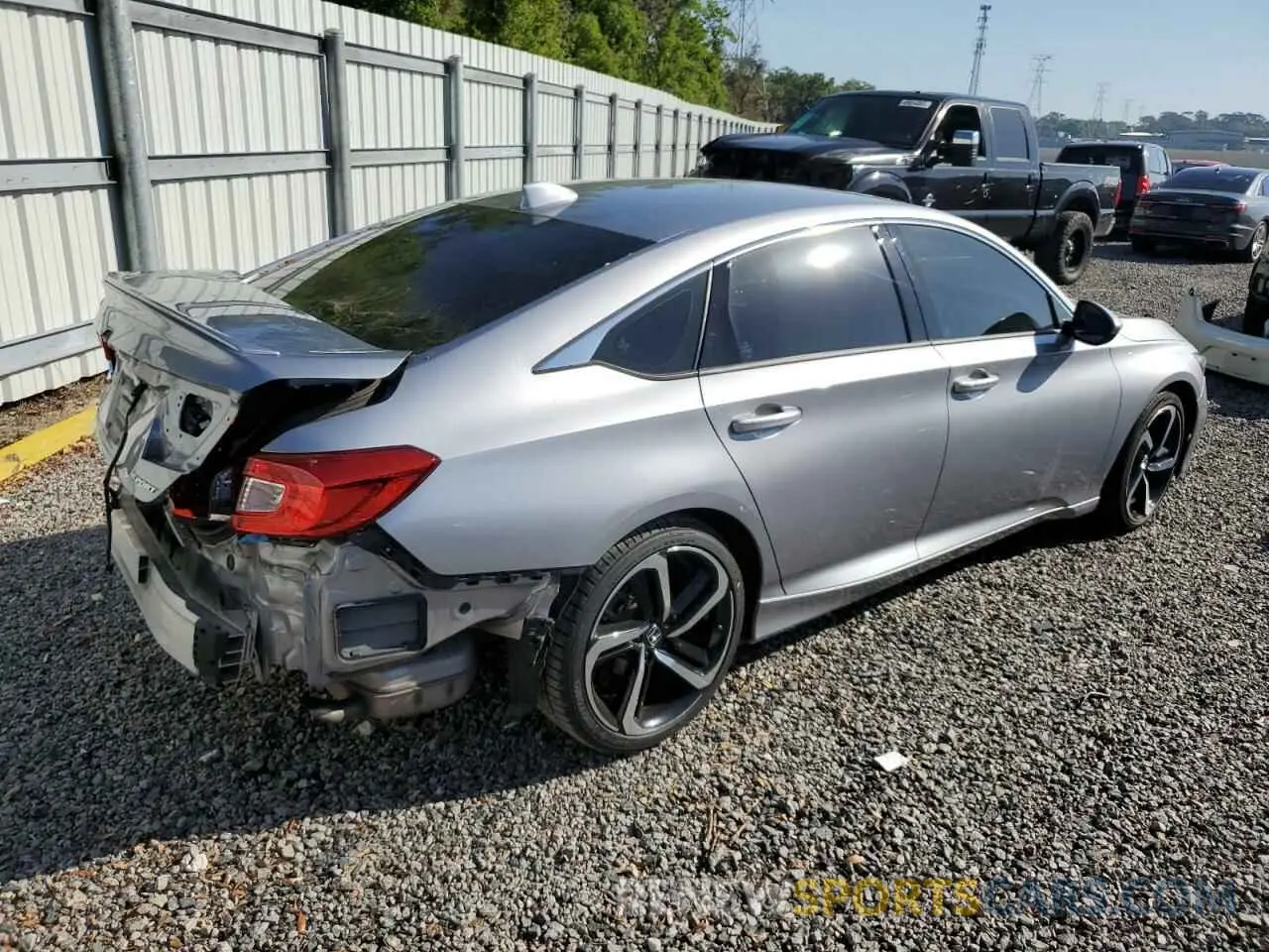 3 Photograph of a damaged car 1HGCV1F37LA084100 HONDA ACCORD 2020
