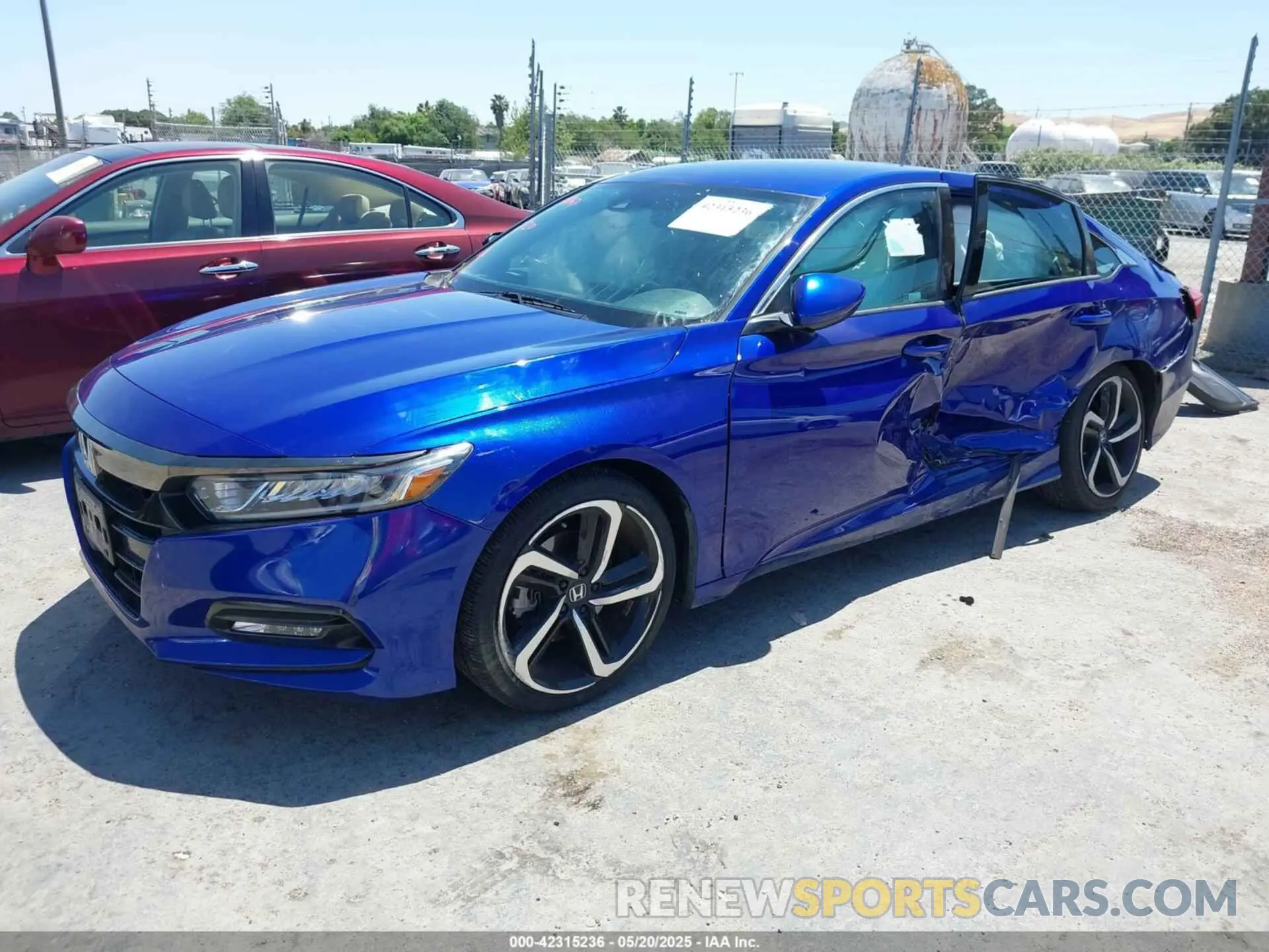 2 Фотография поврежденного автомобиля 1HGCV1F37LA101381 HONDA ACCORD 2020