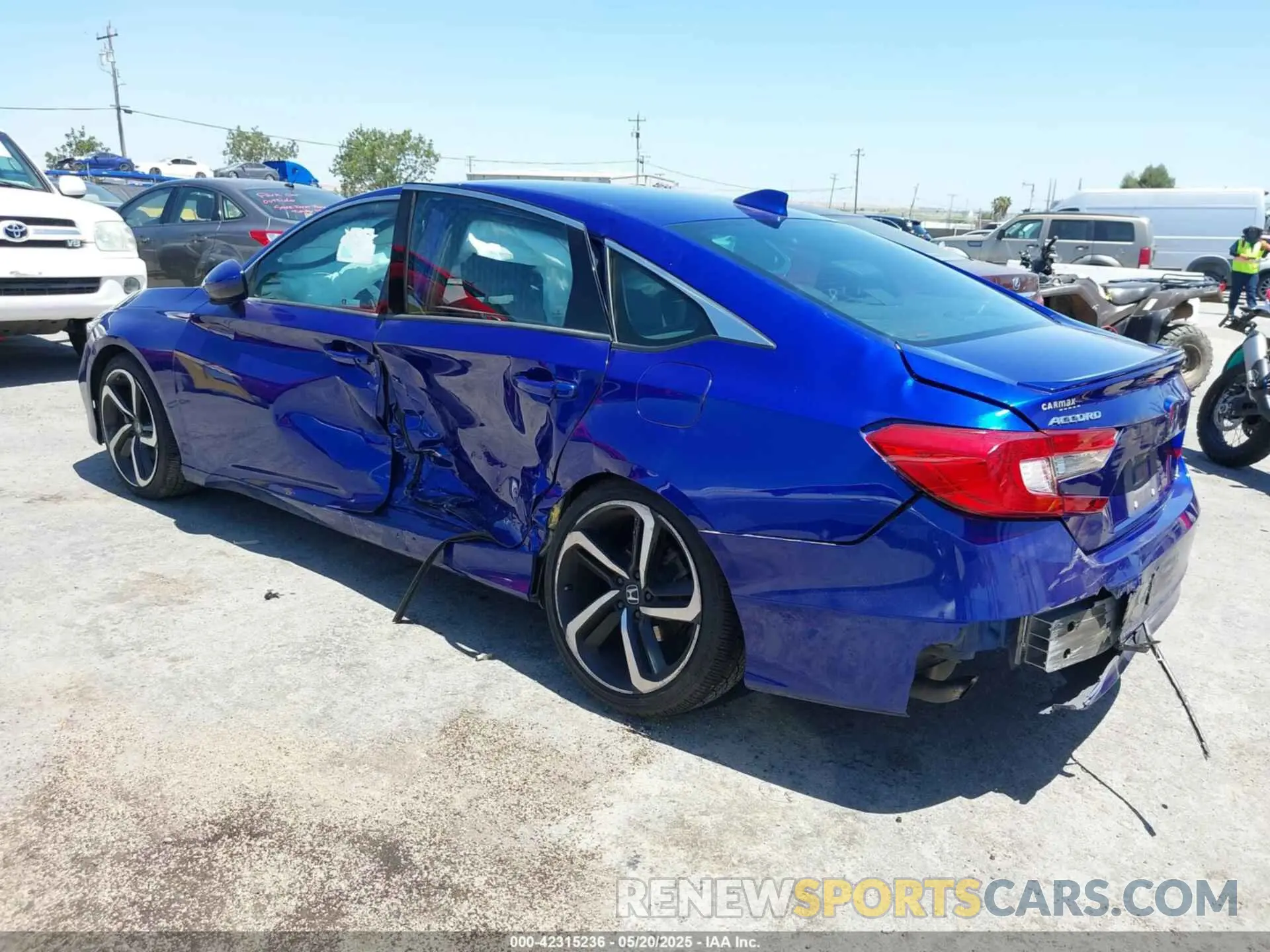 3 Фотография поврежденного автомобиля 1HGCV1F37LA101381 HONDA ACCORD 2020
