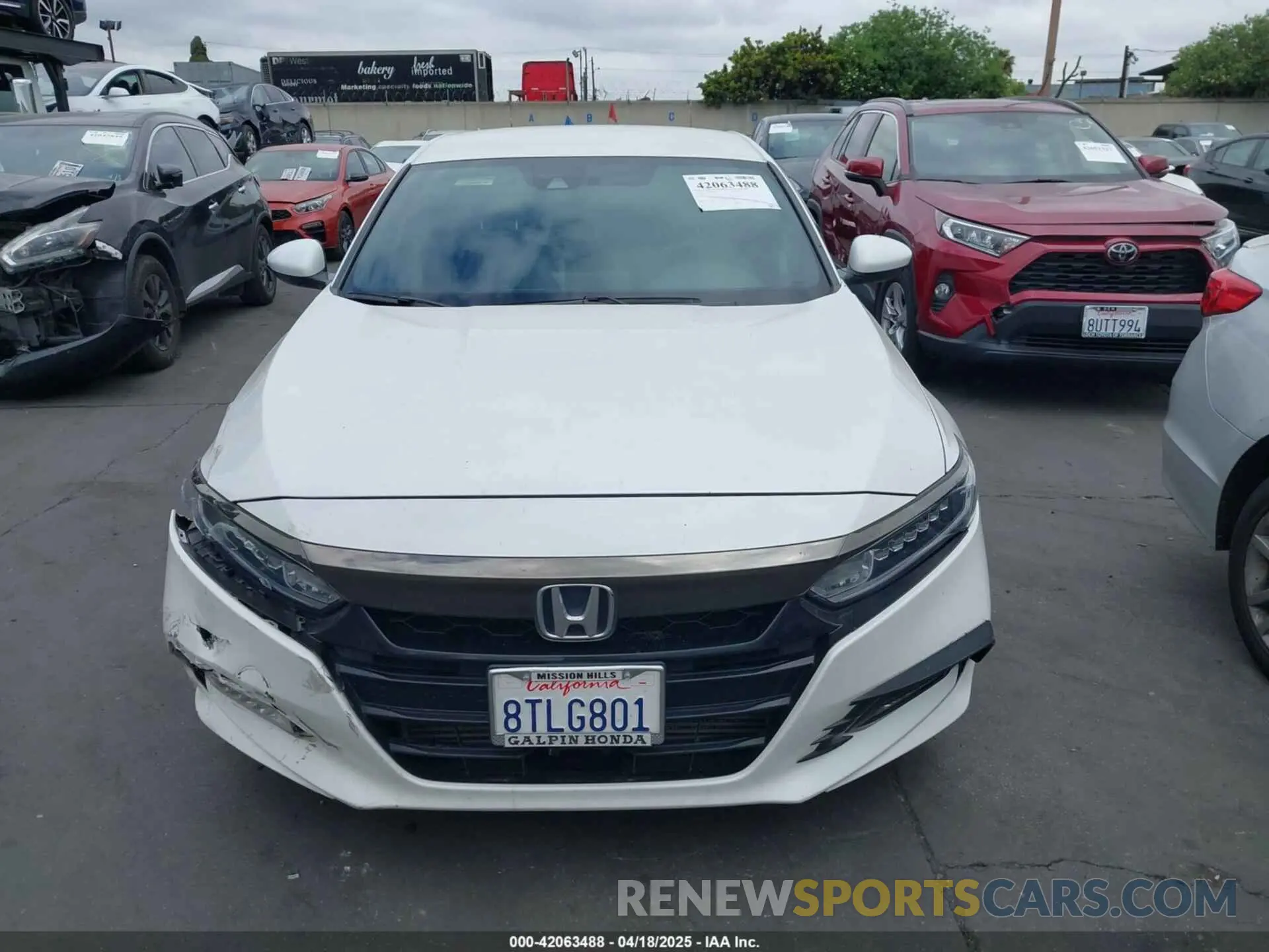13 Photograph of a damaged car 1HGCV1F37LA117726 HONDA ACCORD 2020