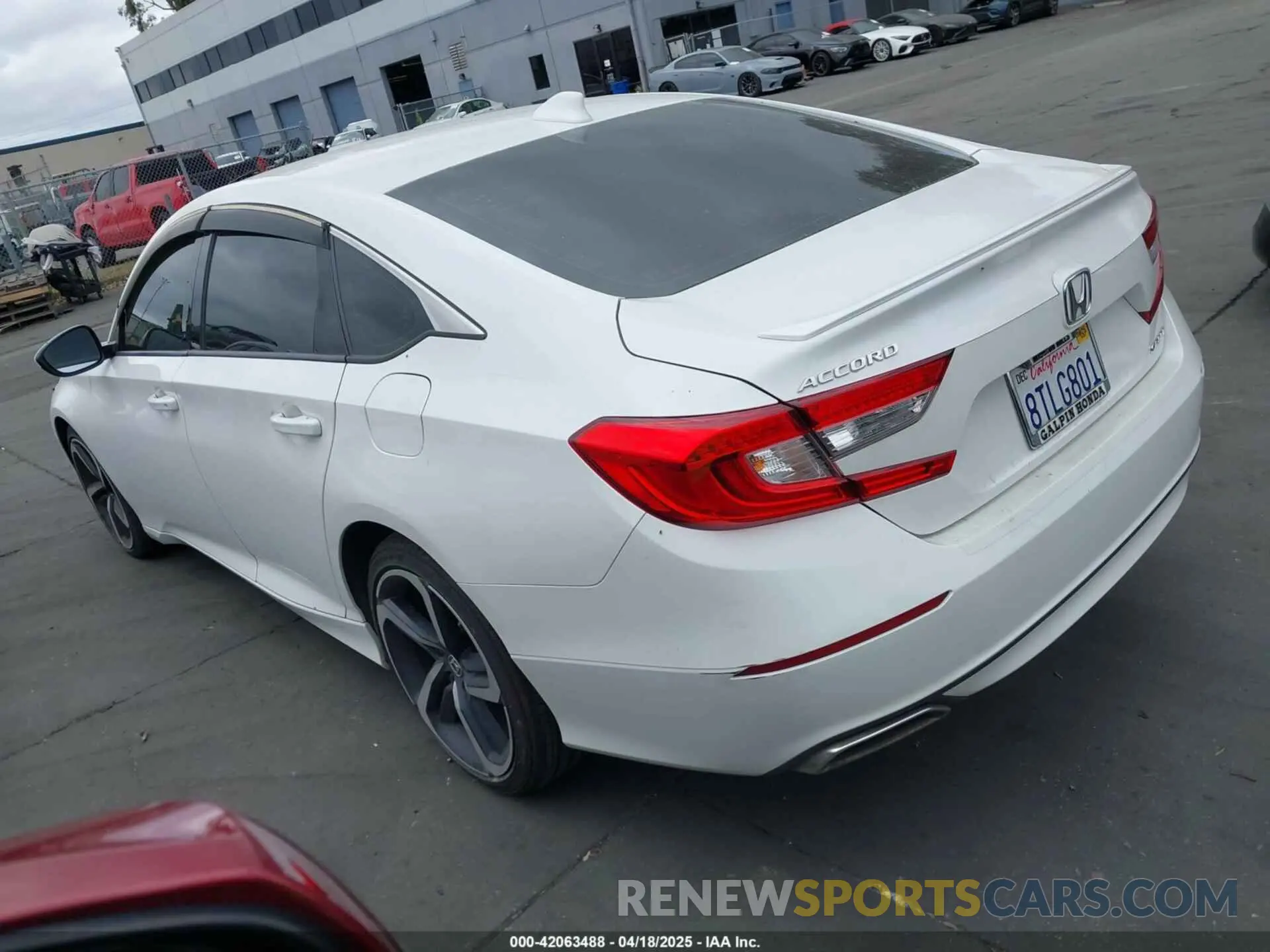 3 Photograph of a damaged car 1HGCV1F37LA117726 HONDA ACCORD 2020