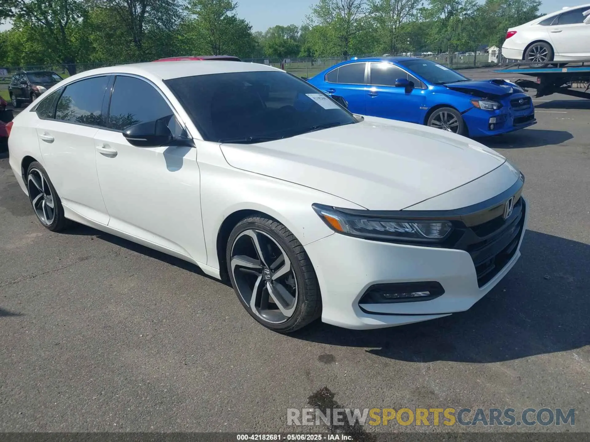 1 Photograph of a damaged car 1HGCV1F37LA119492 HONDA ACCORD 2020