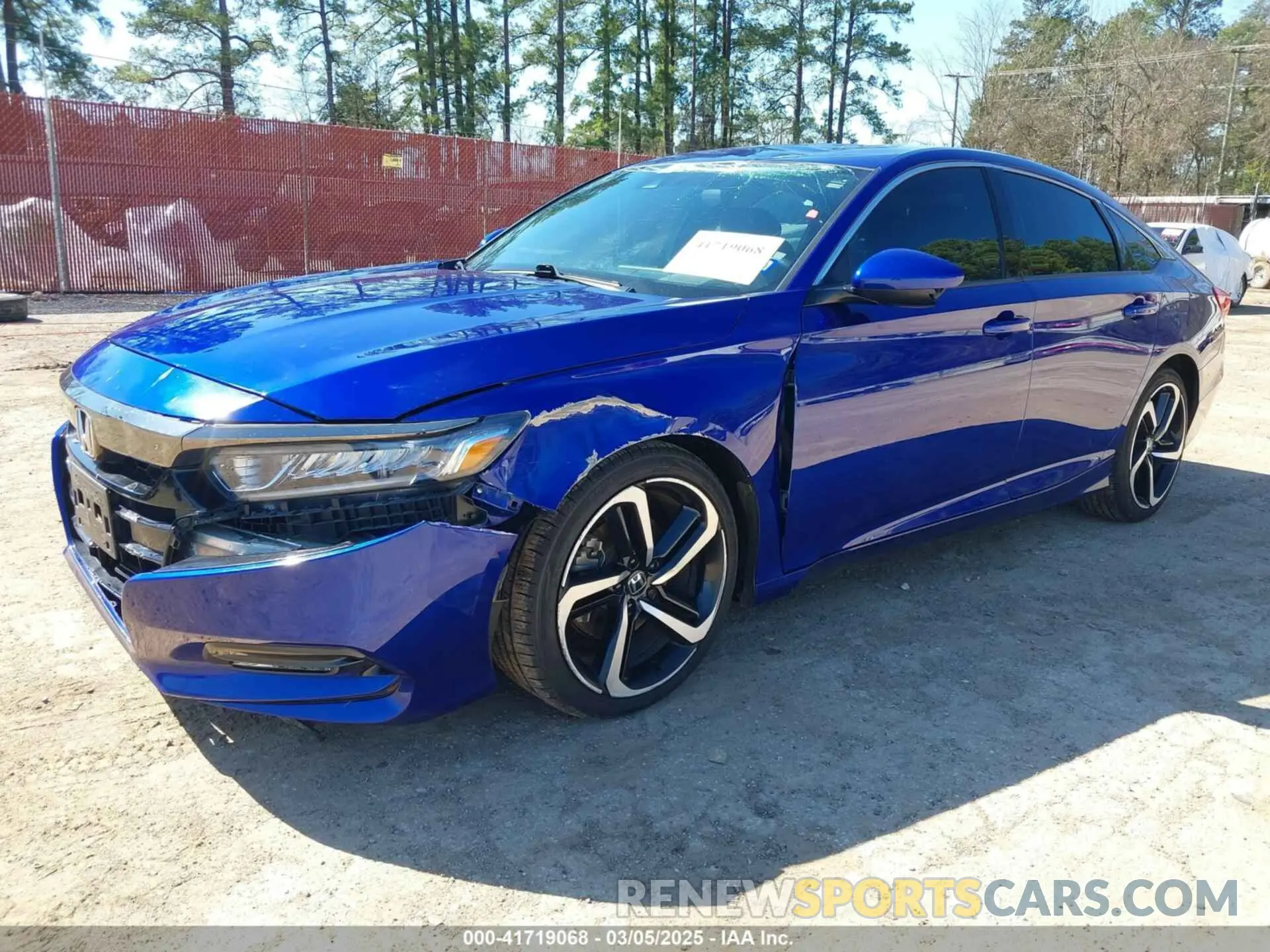 2 Photograph of a damaged car 1HGCV1F37LA123929 HONDA ACCORD 2020