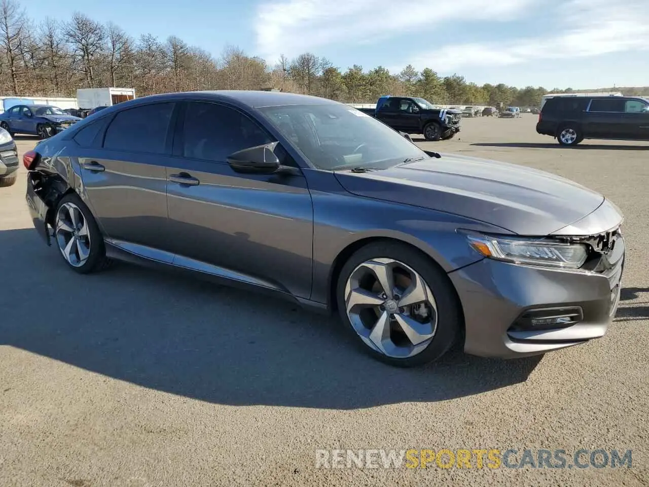 4 Photograph of a damaged car 1HGCV1F37LA124496 HONDA ACCORD 2020