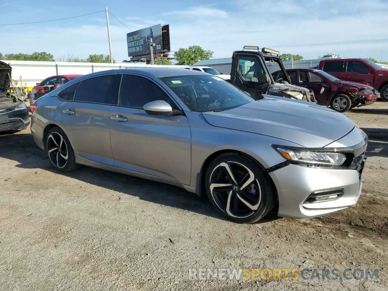 4 Photograph of a damaged car 1HGCV1F37LA131268 HONDA ACCORD 2020