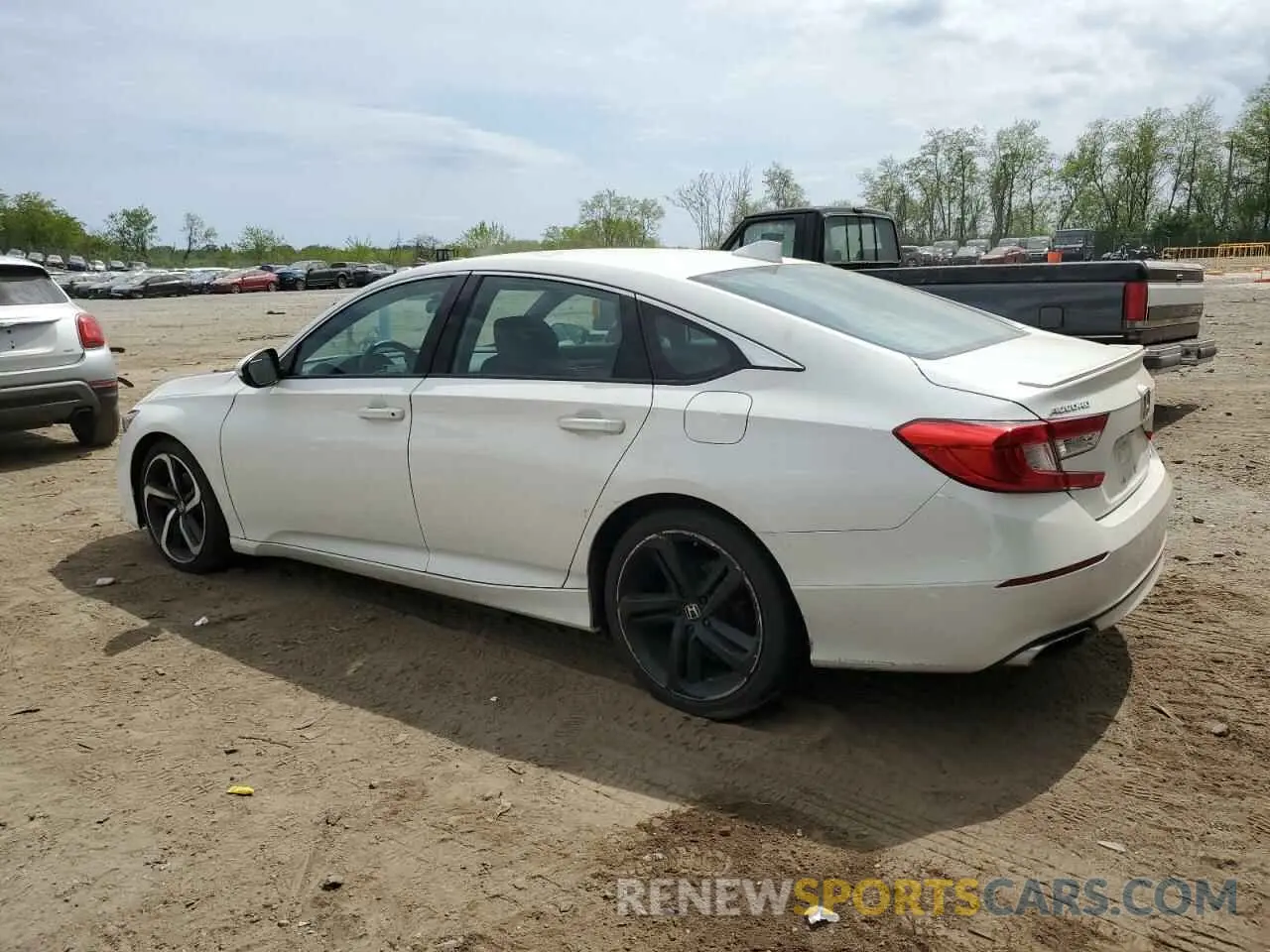 2 Photograph of a damaged car 1HGCV1F37LA135983 HONDA ACCORD 2020