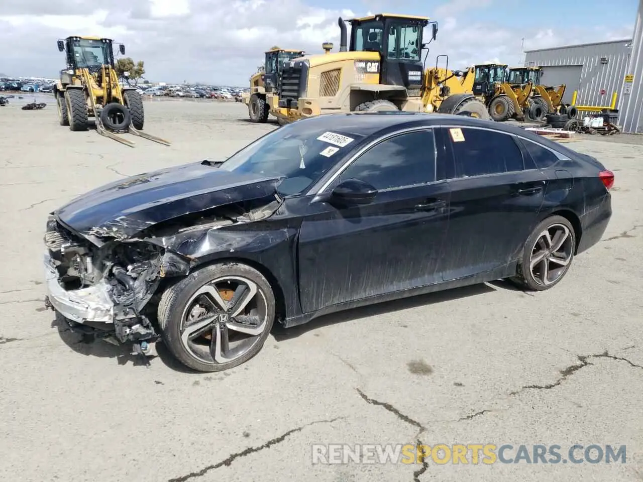 1 Photograph of a damaged car 1HGCV1F37LA144697 HONDA ACCORD 2020