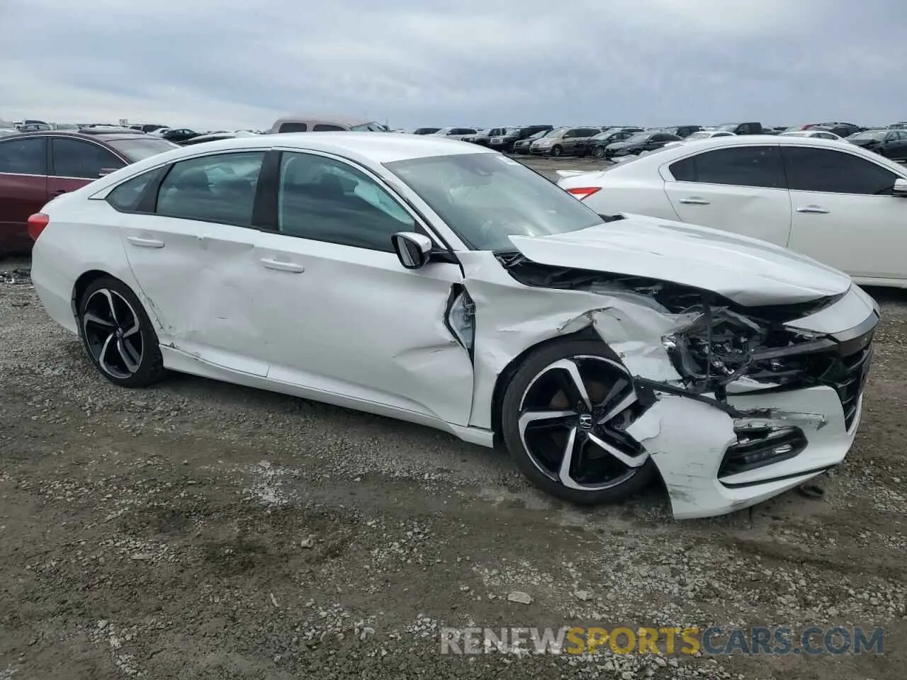 4 Фотография поврежденного автомобиля 1HGCV1F37LA152251 HONDA ACCORD 2020