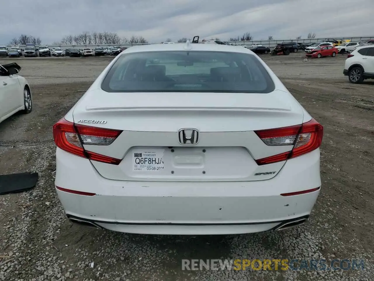 6 Фотография поврежденного автомобиля 1HGCV1F37LA152251 HONDA ACCORD 2020
