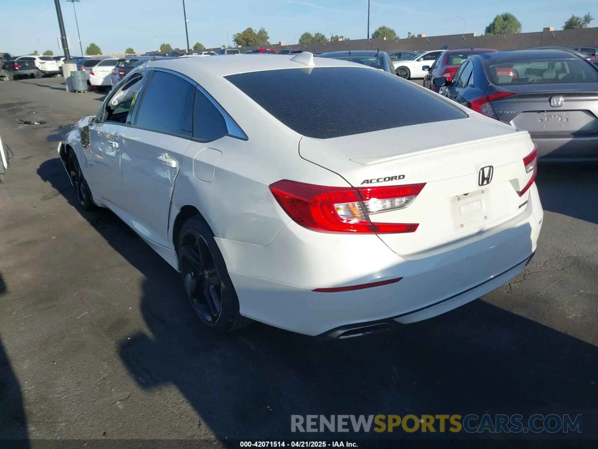 3 Фотография поврежденного автомобиля 1HGCV1F38LA009227 HONDA ACCORD 2020