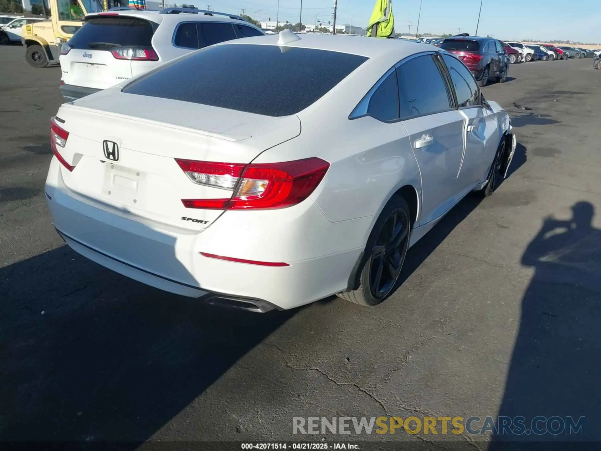 4 Фотография поврежденного автомобиля 1HGCV1F38LA009227 HONDA ACCORD 2020