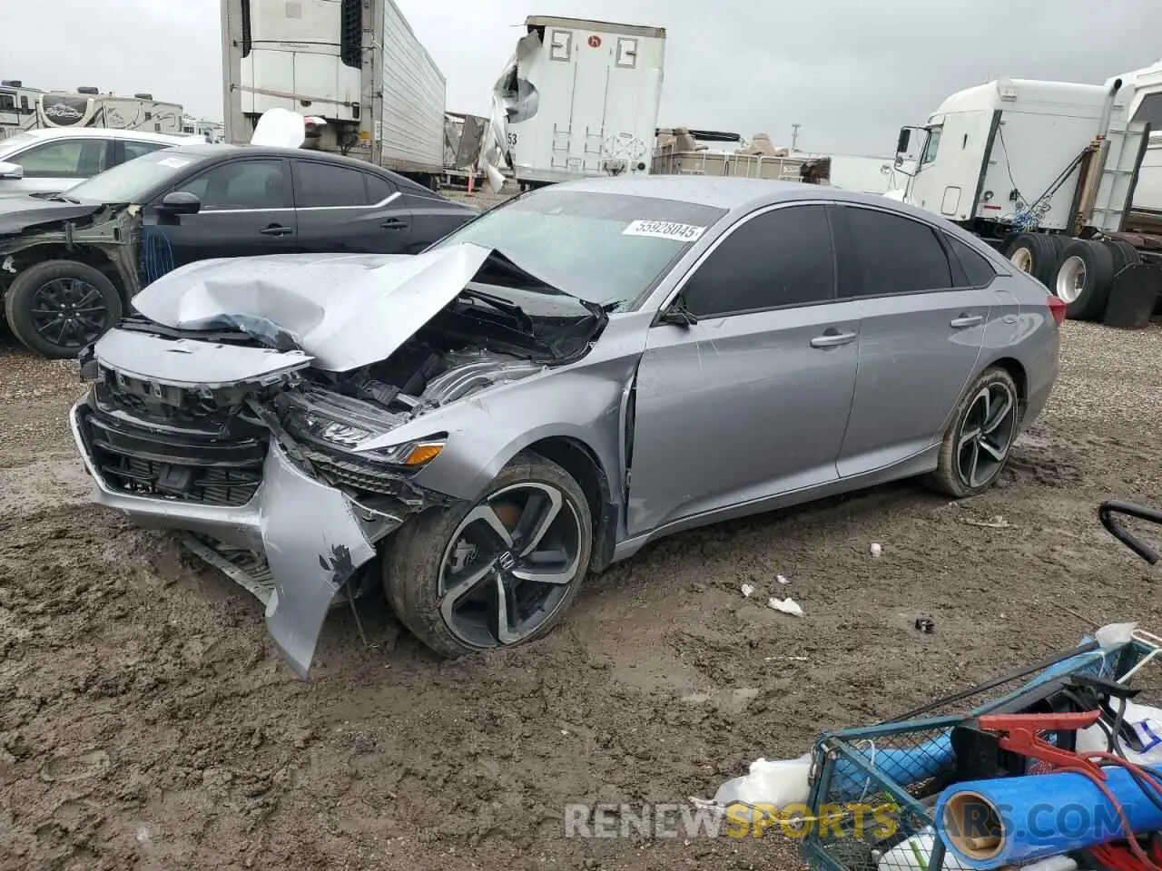 1 Фотография поврежденного автомобиля 1HGCV1F38LA084073 HONDA ACCORD 2020