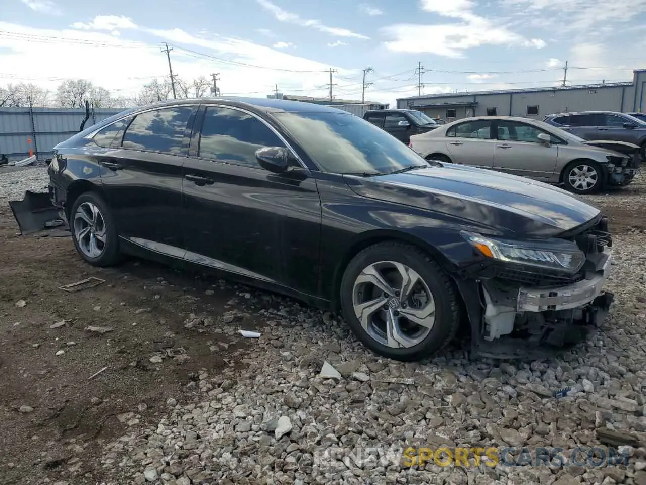 4 Фотография поврежденного автомобиля 1HGCV1F38LA104855 HONDA ACCORD 2020