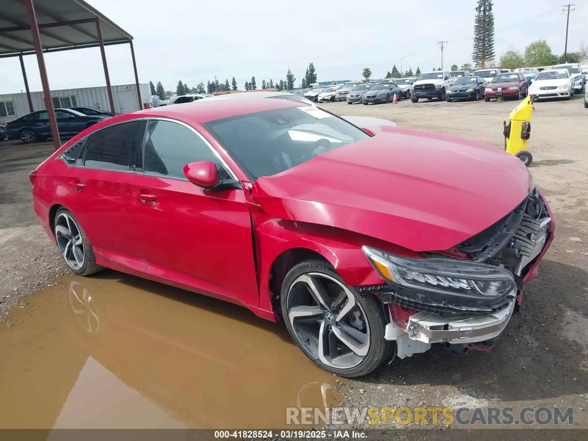 14 Photograph of a damaged car 1HGCV1F38LA136334 HONDA ACCORD 2020