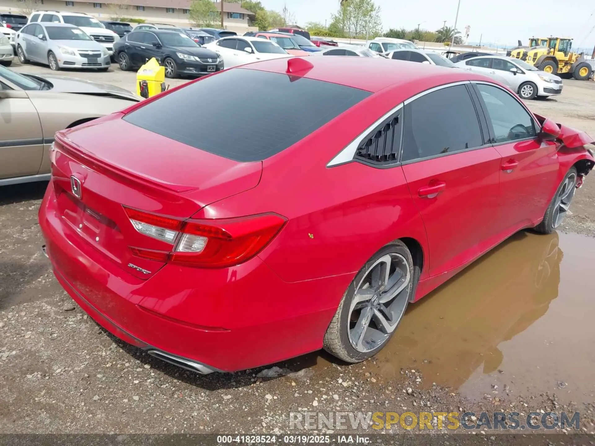 4 Photograph of a damaged car 1HGCV1F38LA136334 HONDA ACCORD 2020