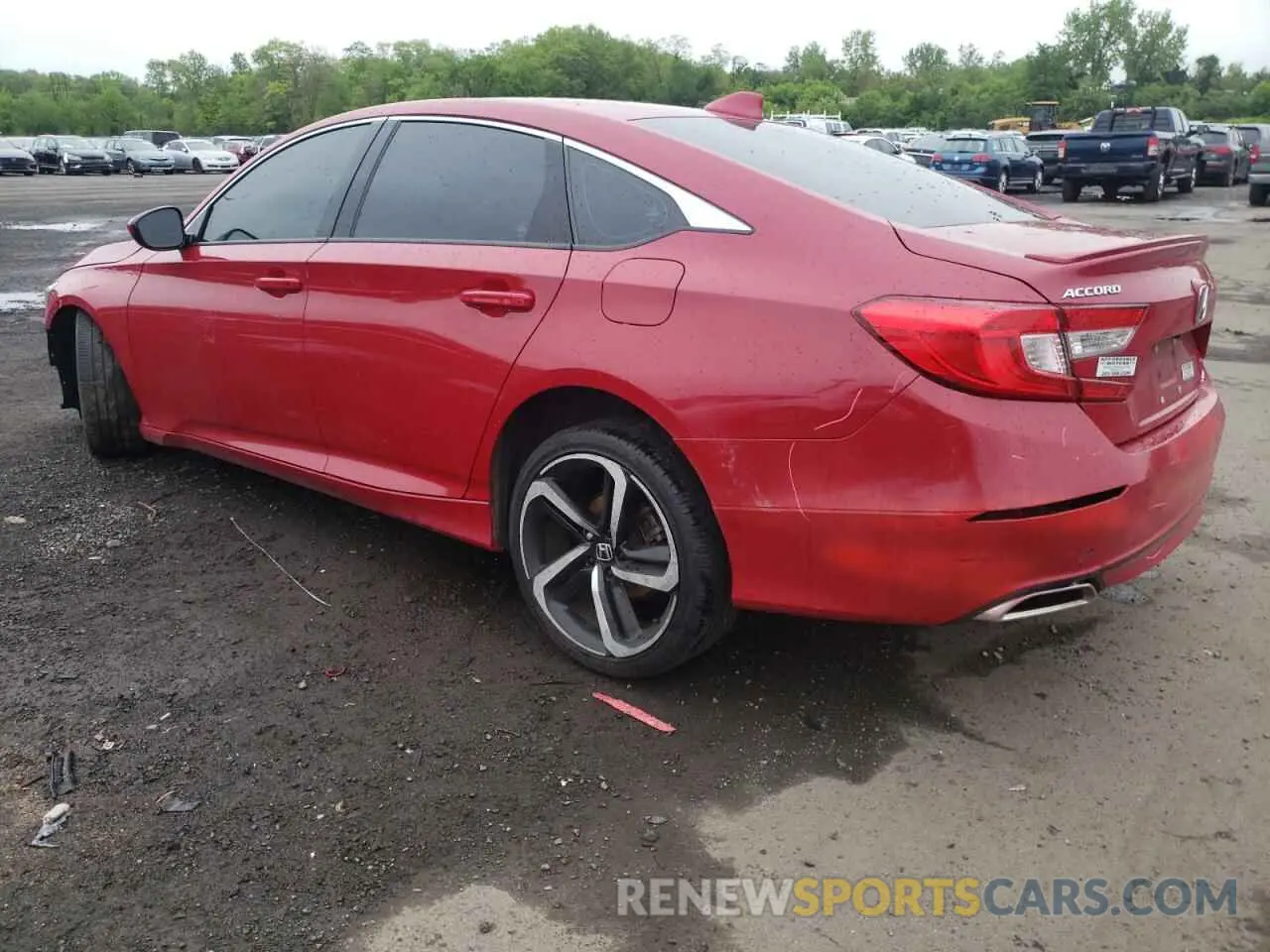 2 Photograph of a damaged car 1HGCV1F38LA136365 HONDA ACCORD 2020