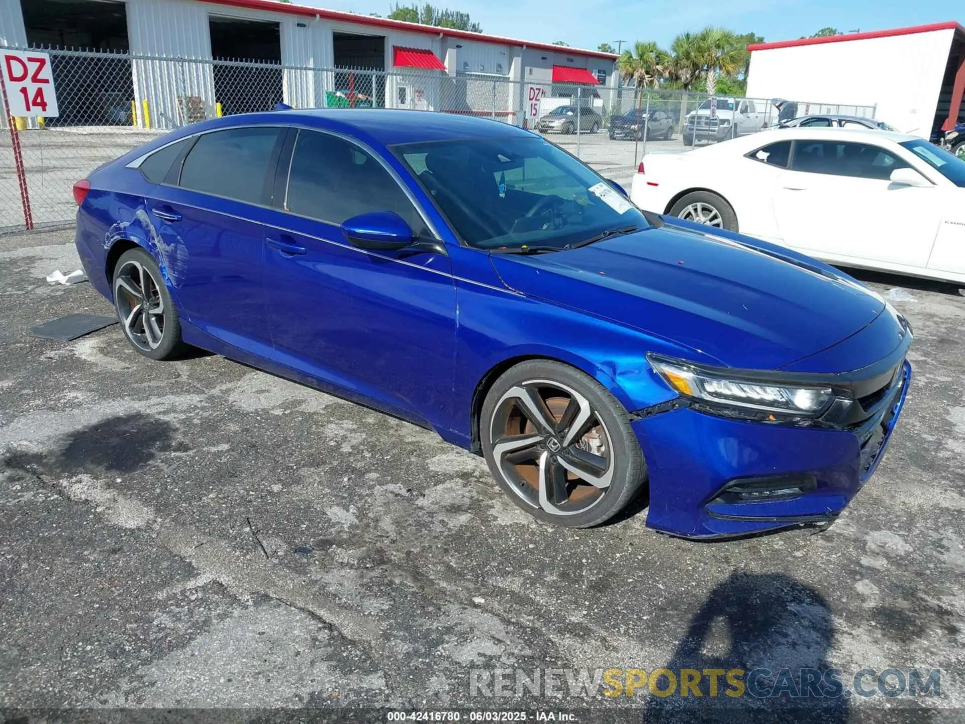 1 Photograph of a damaged car 1HGCV1F38LA145468 HONDA ACCORD 2020